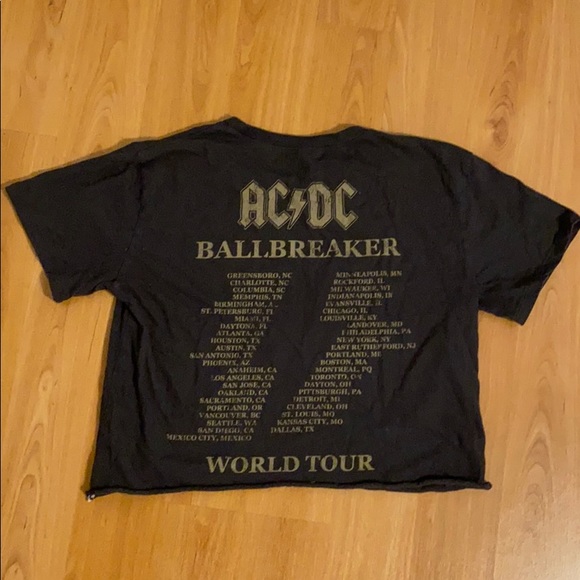 AC/DC crop top - Picture 2 of 2